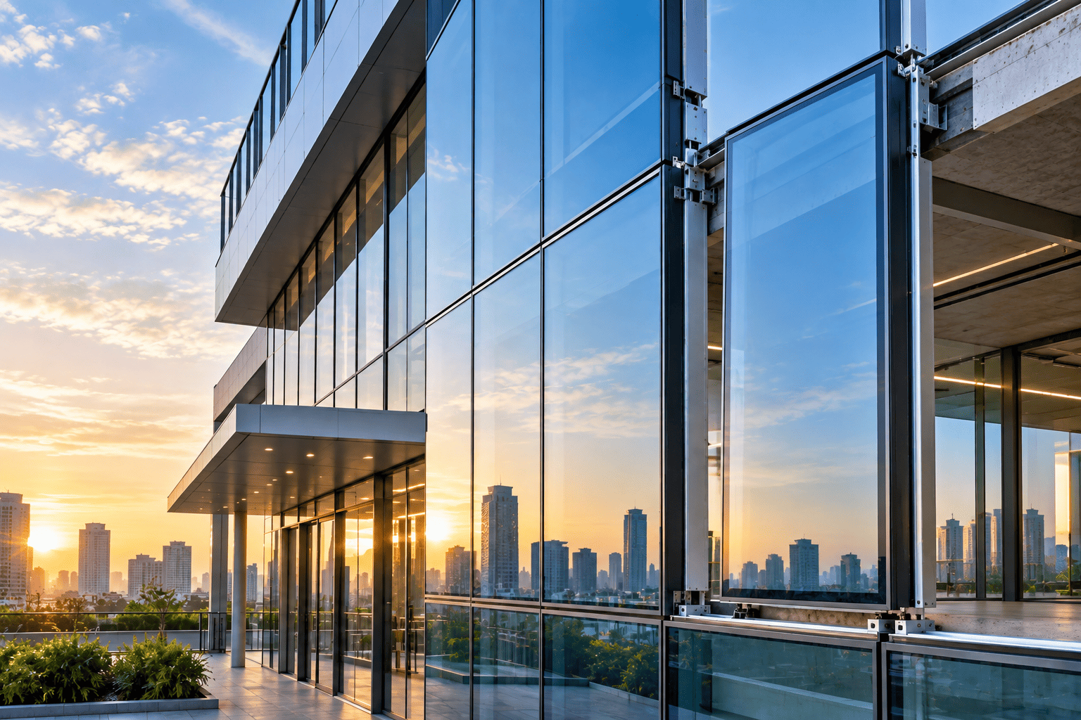 Advanced unitized glazing solutions by VRDecor India